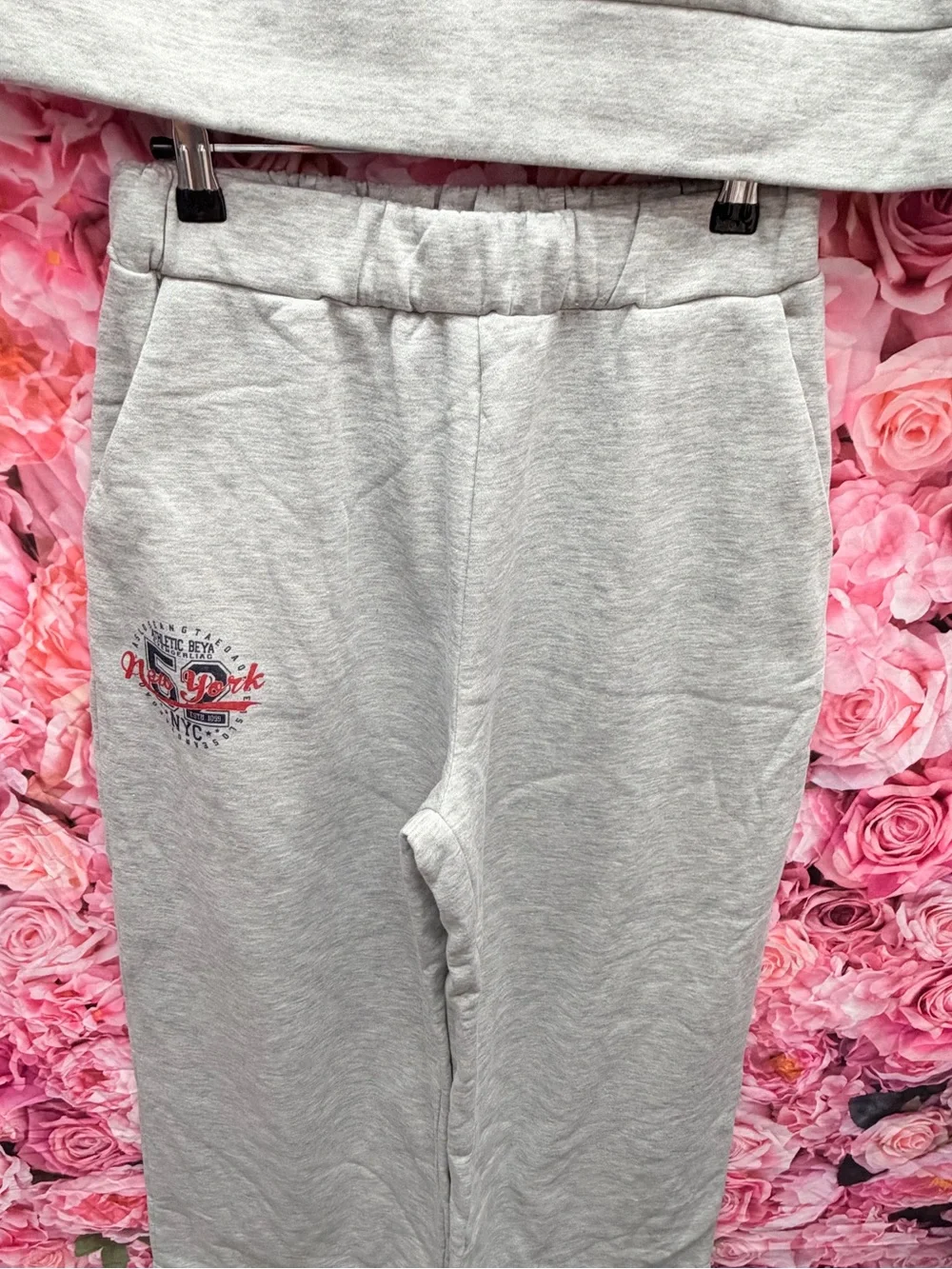 Women’s sets Pajamas Gray 'New York' Sweatshirt & Pants Set